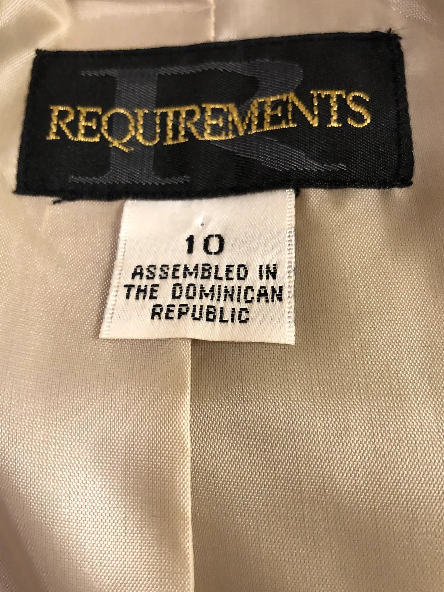 Requirements New Tan  Classic Blazer!! - Image 3