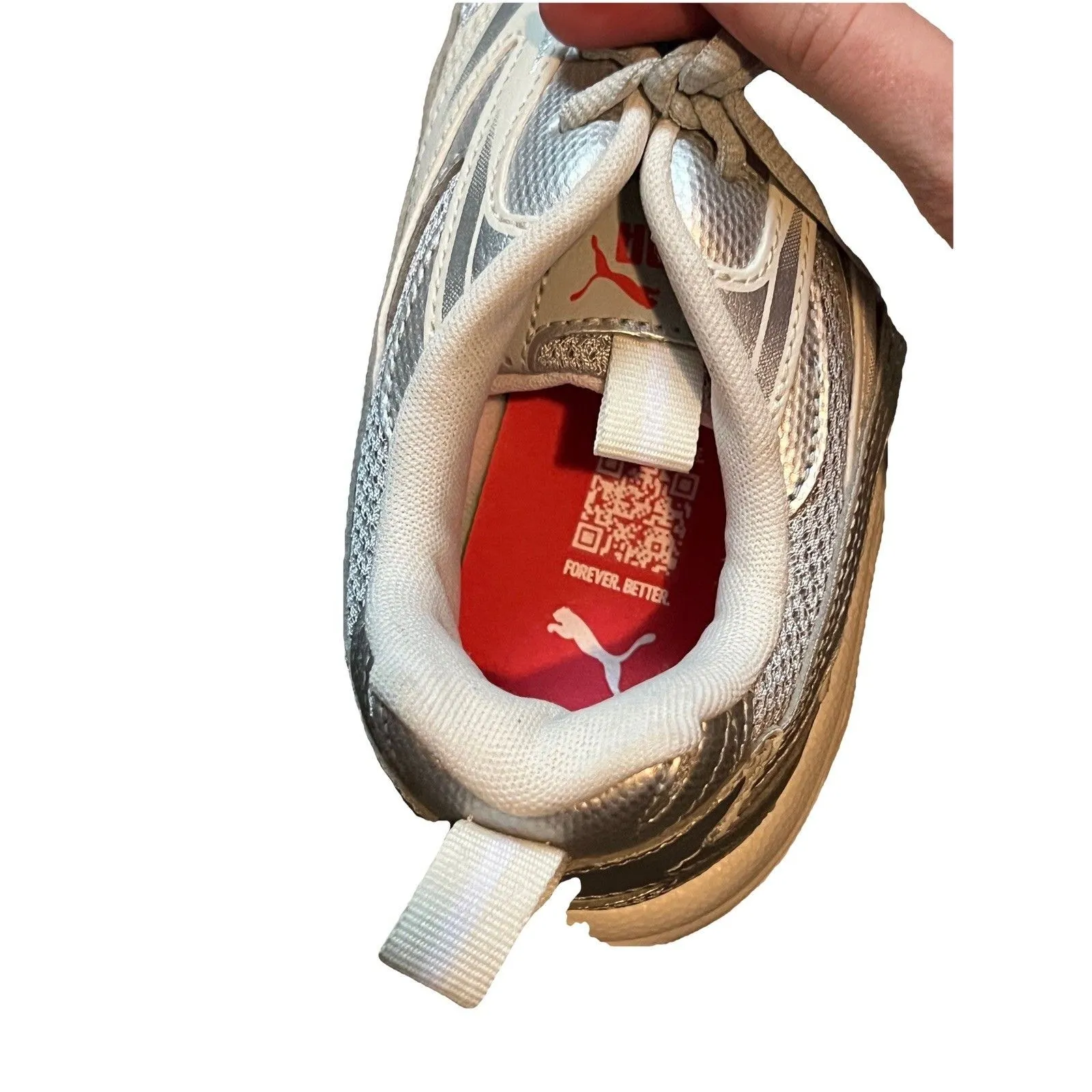 Puma Milenio Tech Lace Up Grey Sneakers Casual Shoes 402925-06 New - Image 7