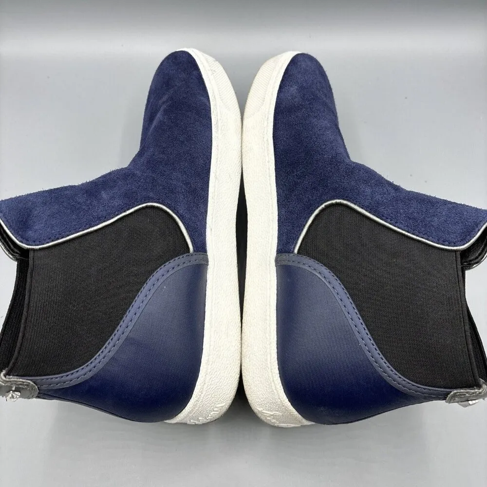 Sam Edelman Boot Womens 8.5 Blue Margot High Top Sneaker Ankle Comfort Casual‎ - Image 7