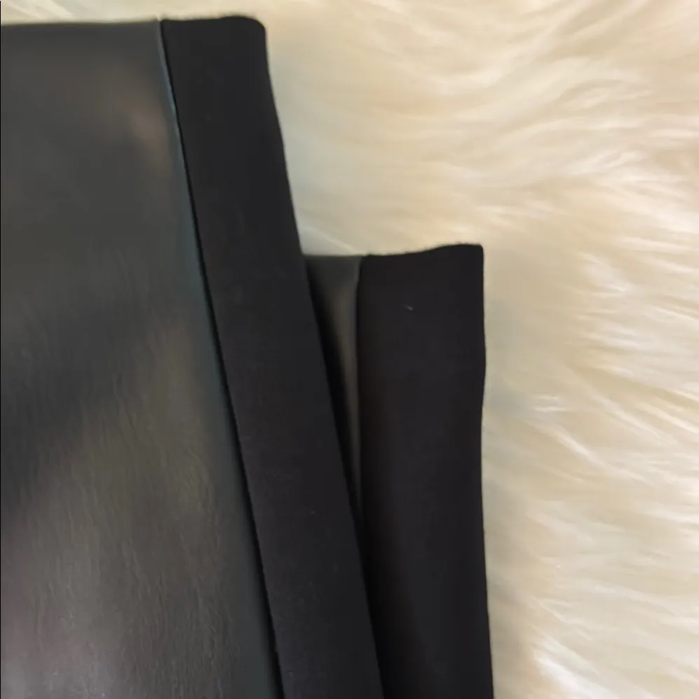 NWT! 🔥 TALBOTS PORTLAND FAUX LEATHER LEGGINGS Sz 14 - Image 4