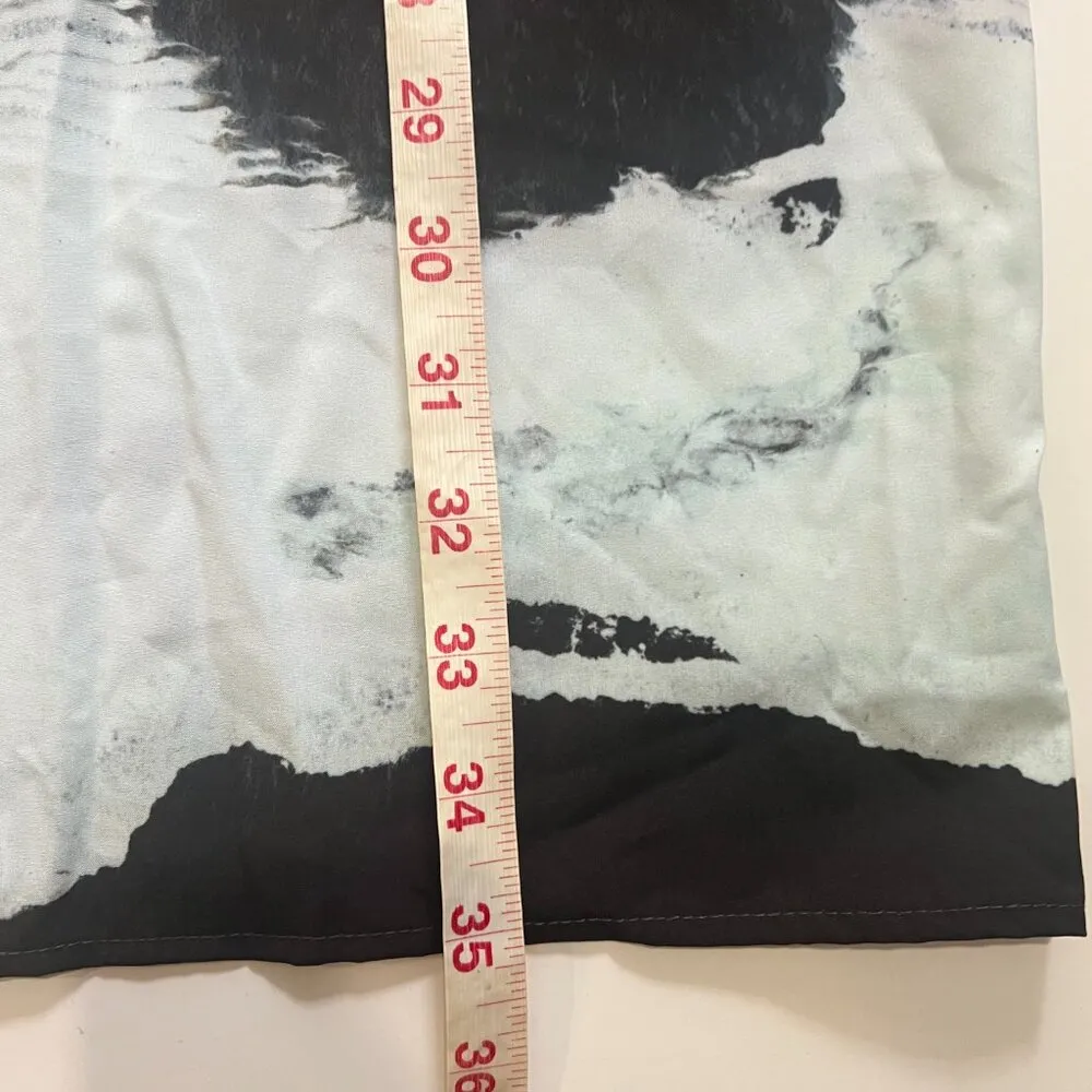 Clover Canyon NWT Burmese Night Mini Shift Dress Side Cutouts MED - Image 11