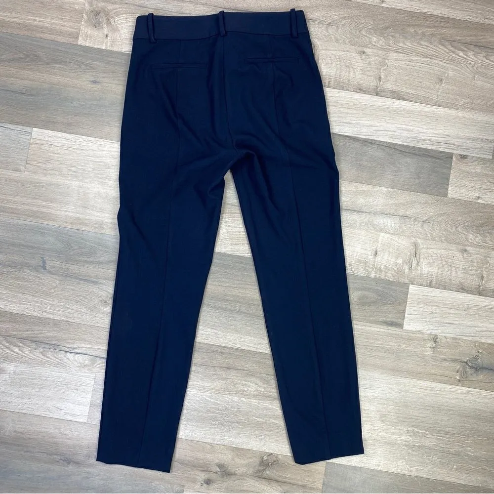 J. Crew Mercatile Slim Crop Ruby Pant Navy Blue 2 Blue - Image 3