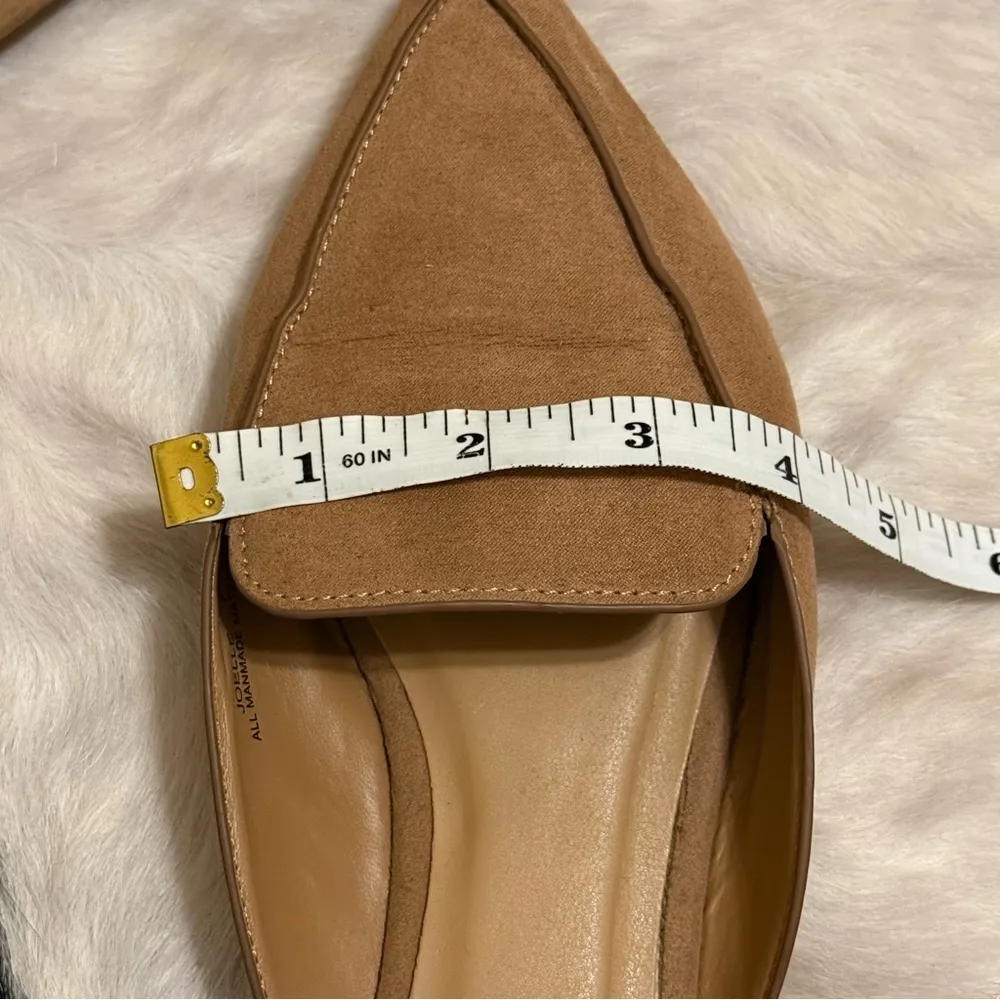 Lulu’s Tan Mules Elegant Slip-On Shoes - Image 4