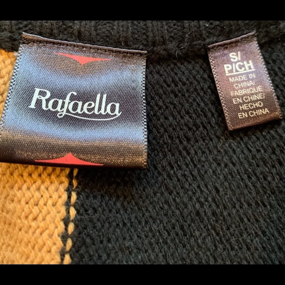 Rafaella Color Block Intarsia Poncho - Image 6