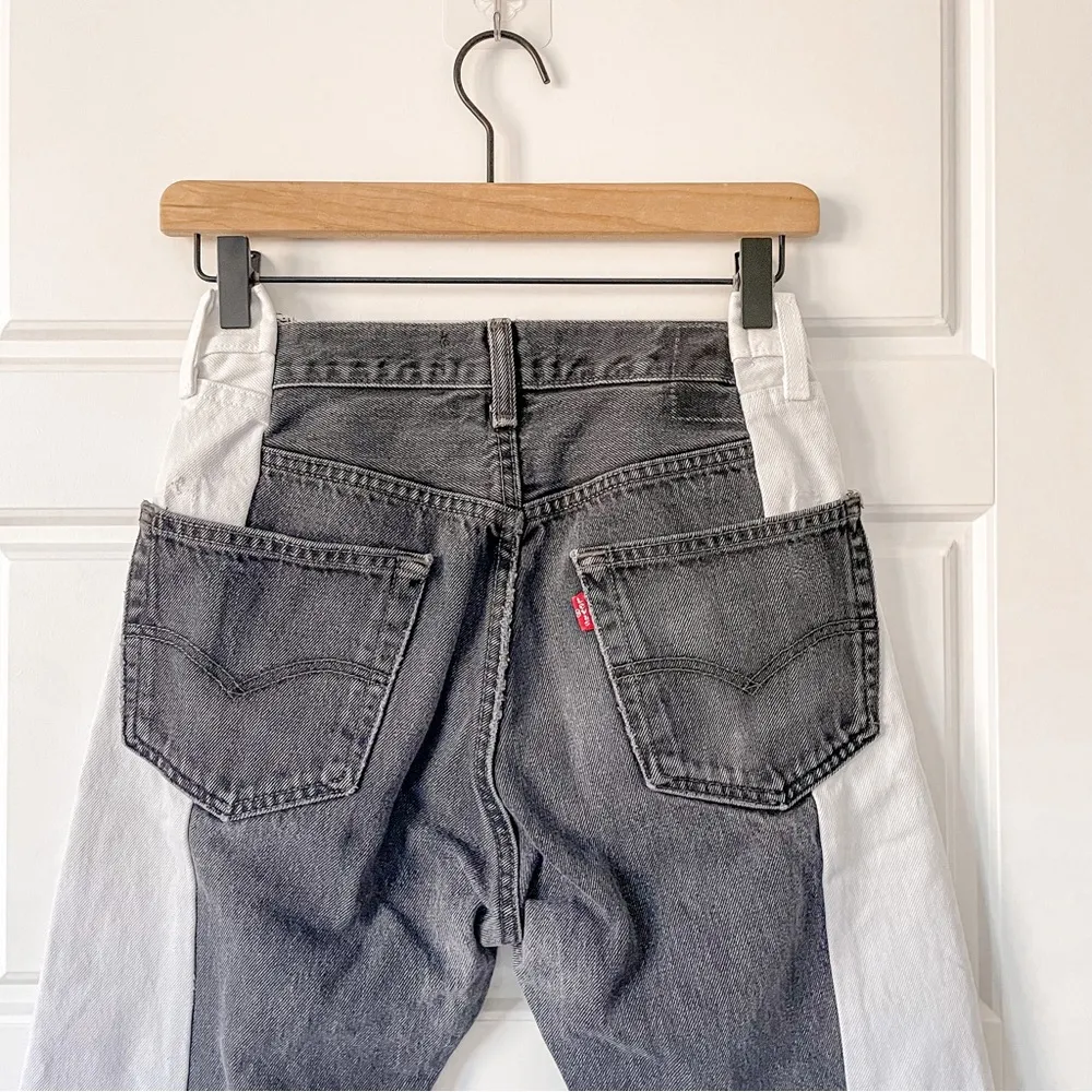 EB DENIM Black & Whites Two Tone Jeans Size 24 - Image 49