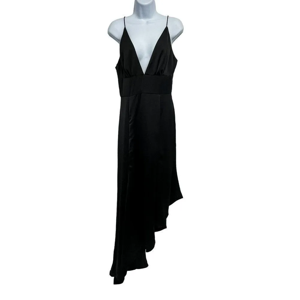 NEW Keepsake the Label Restore Plunge V-Neck Sleeveless Asymmetrical Gown Dress - Image 68