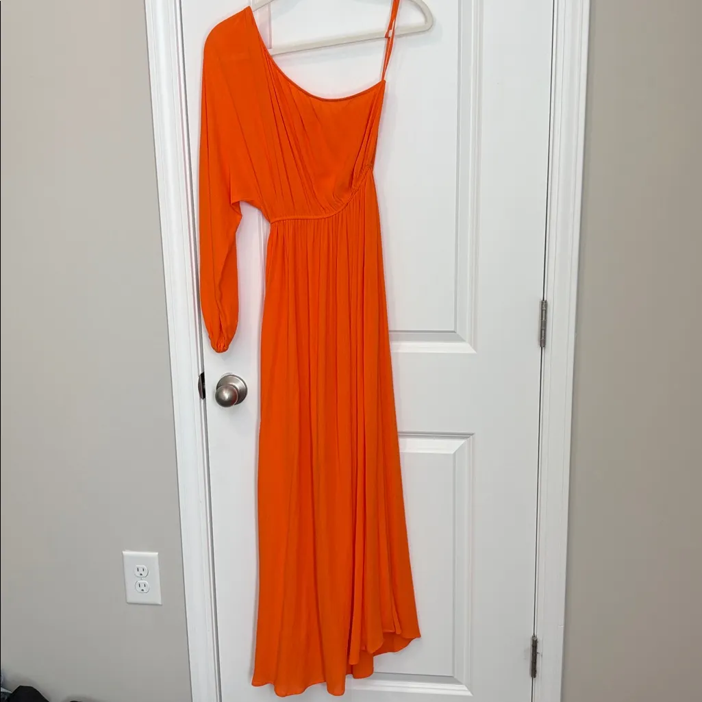 Mara Hoffman Orange Vera Swim Dress Maxi - Image 7