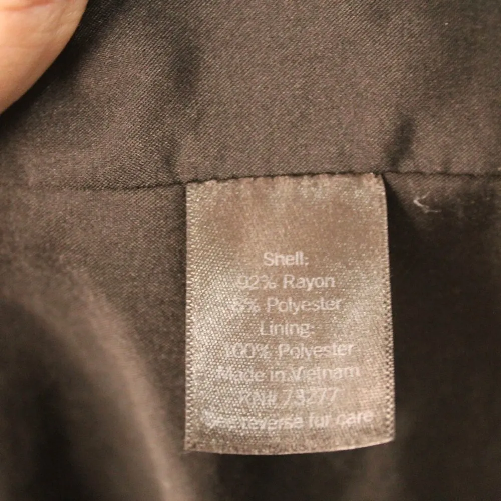 Simply Vera VeraWang Black Blazer Size Medium - Image 7