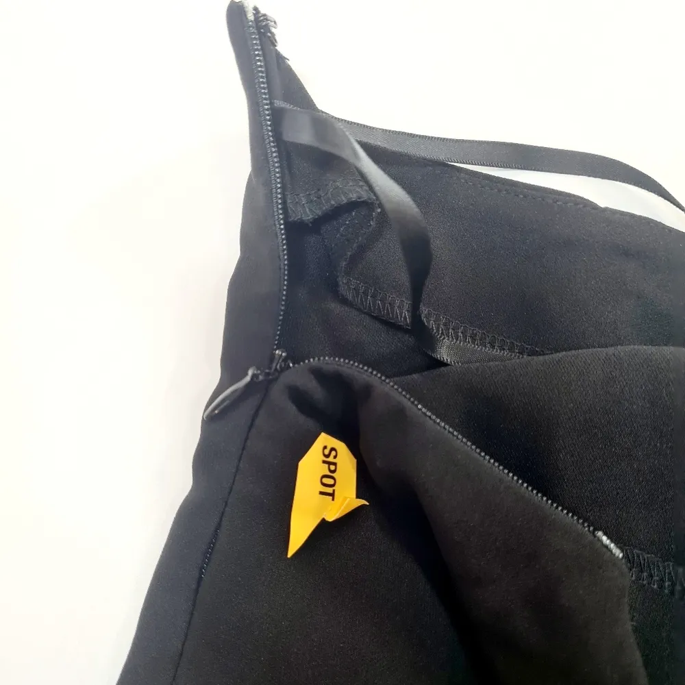 Superdown Greta Zip Up Dress in Black - Image 9