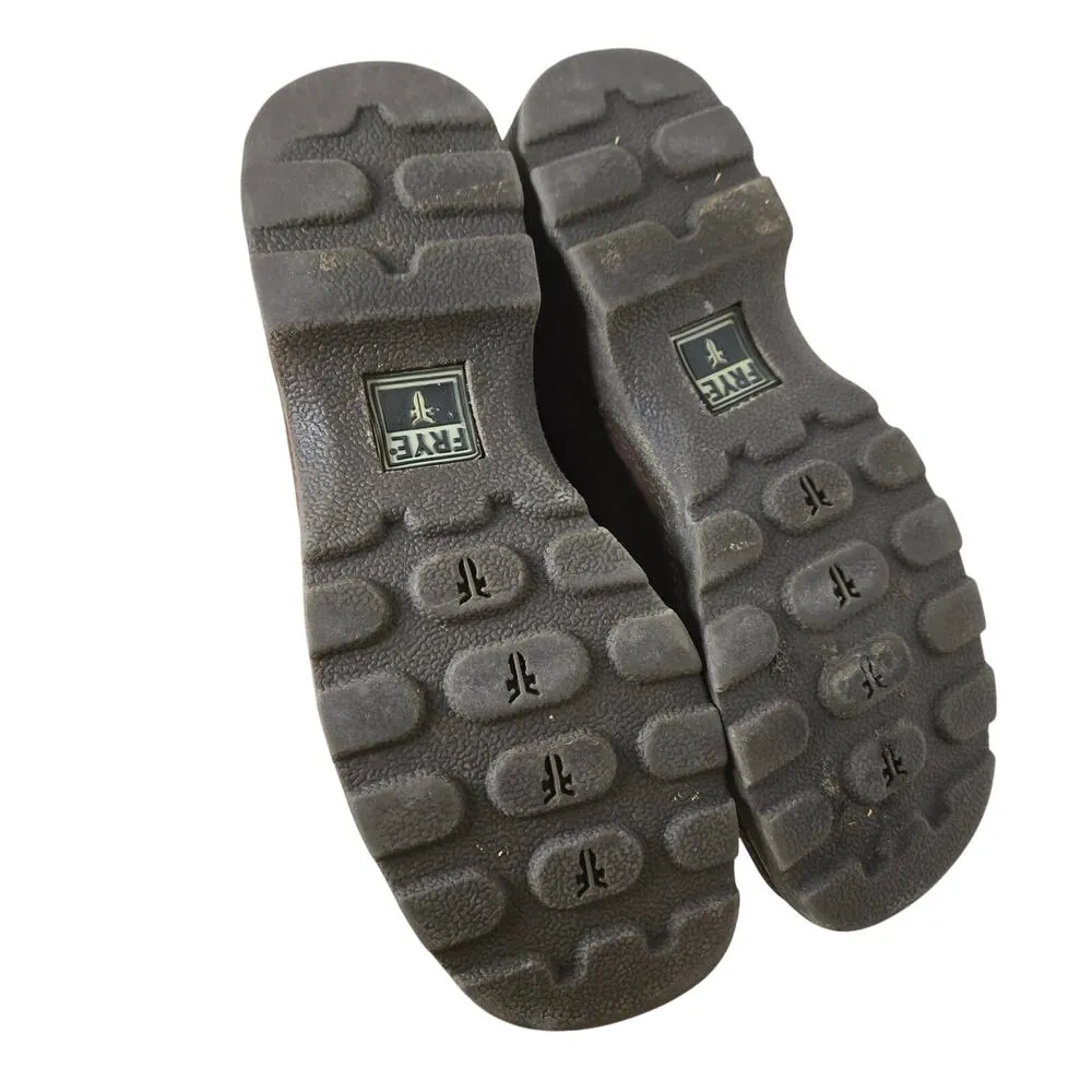 Vintage Frye Brown Mules Size 6M - Image 4