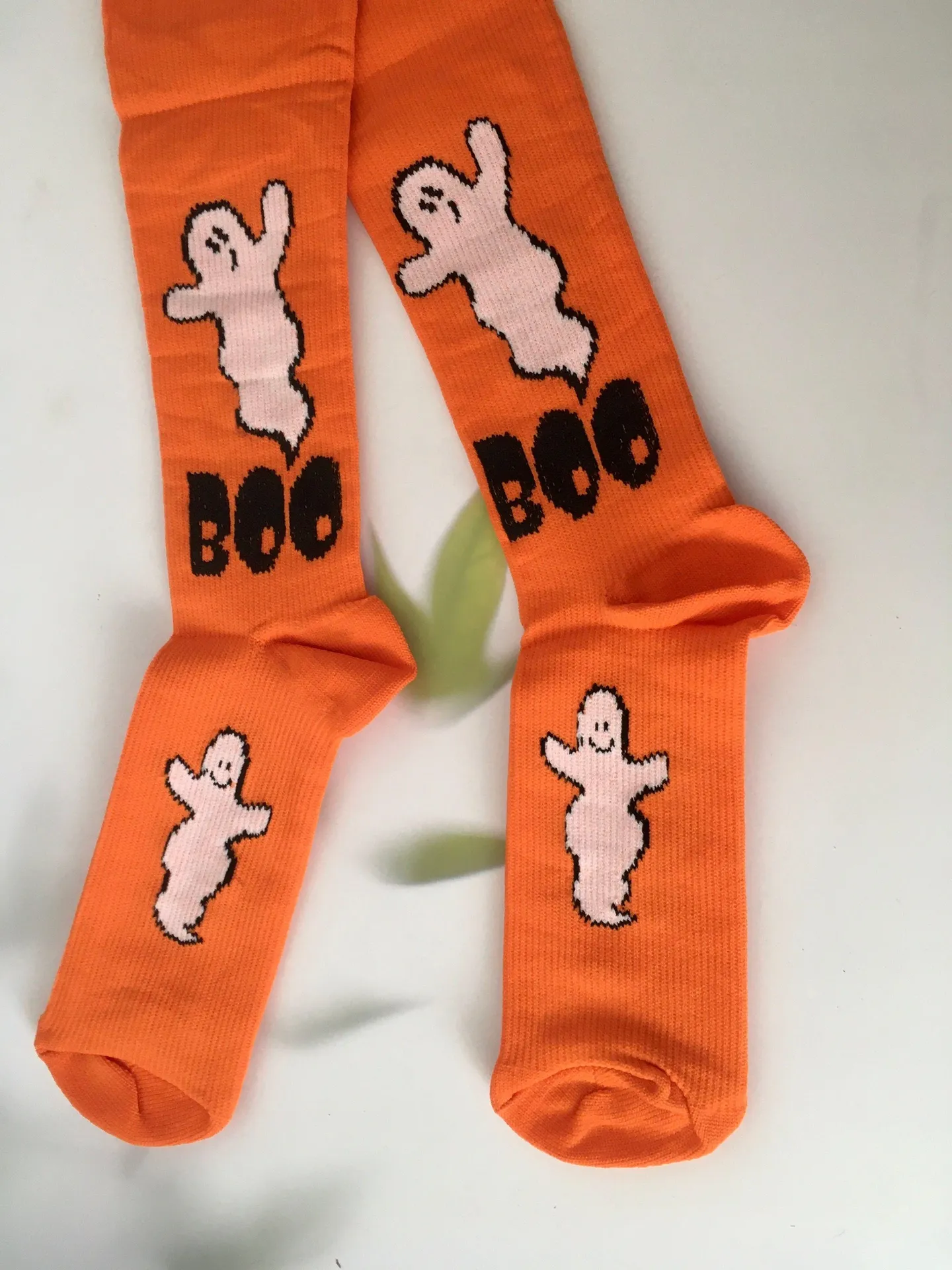 Halloween Compression Socks 👻🎃 Orange - Image 3