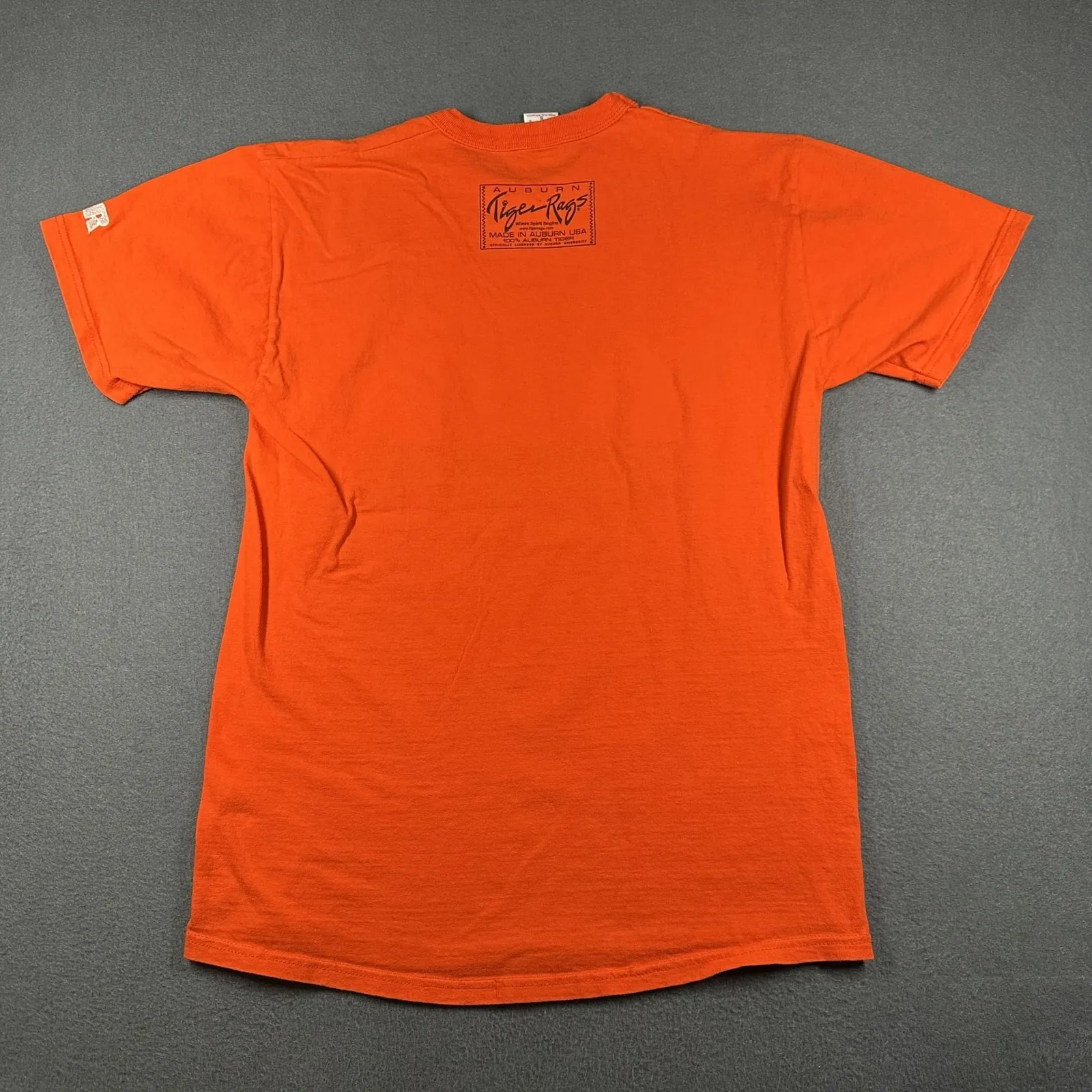 Vtg Auburn Tigers Shirt Womens Small NCAA Football Orange The Jungle Jordan-Hare - Image 10