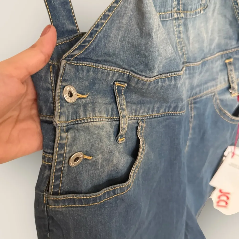 Fiorucci | Short Denim Overalls | Size 26 | NWT - Image 3