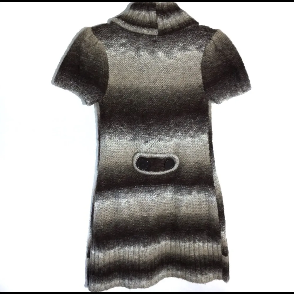 Liv Cream & Brown Sweater Tunic - Image 4