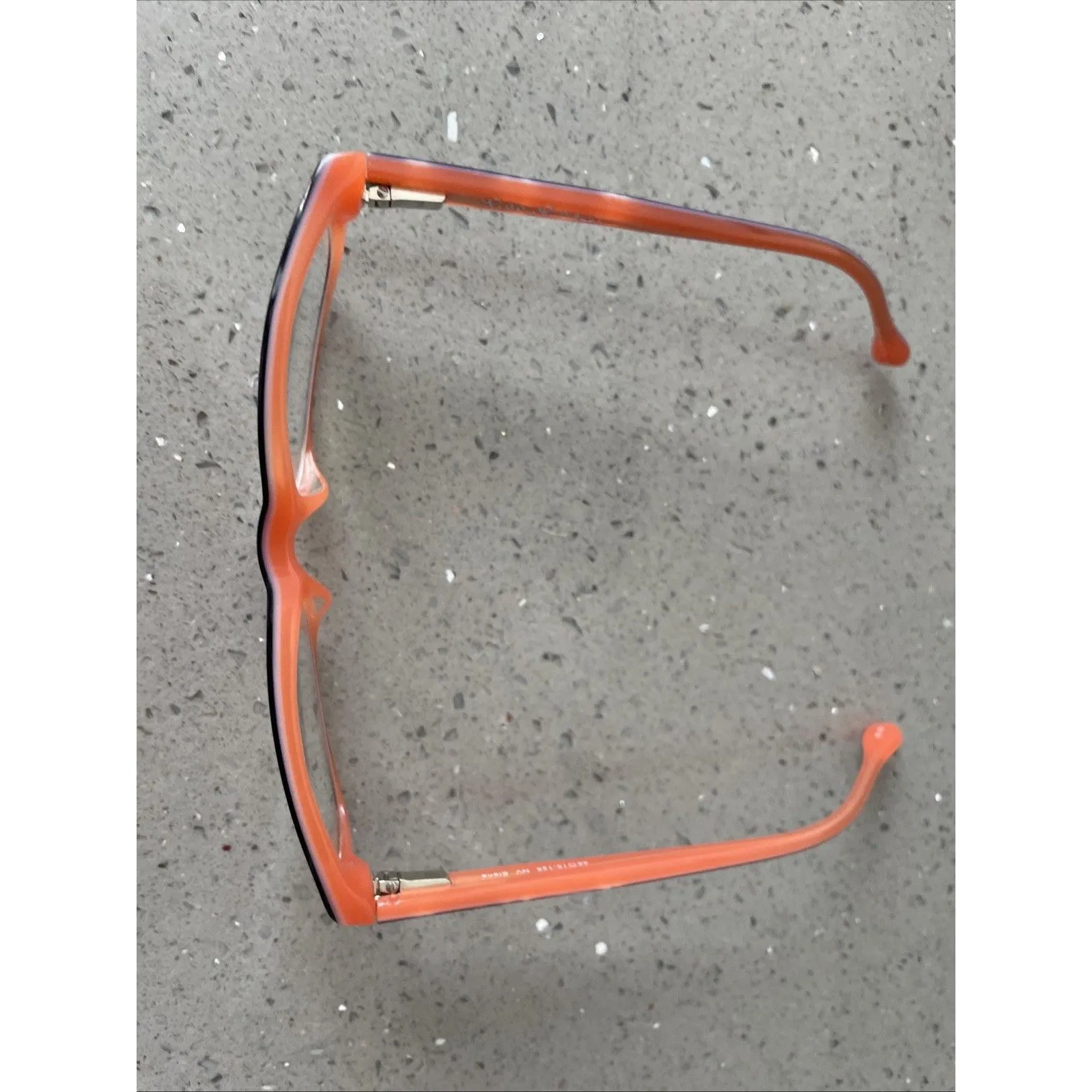 Lilly Pulitzer Eyeglasses Frames ONLY Elena NV Full Rim 46-15-125 black pink - Image 2