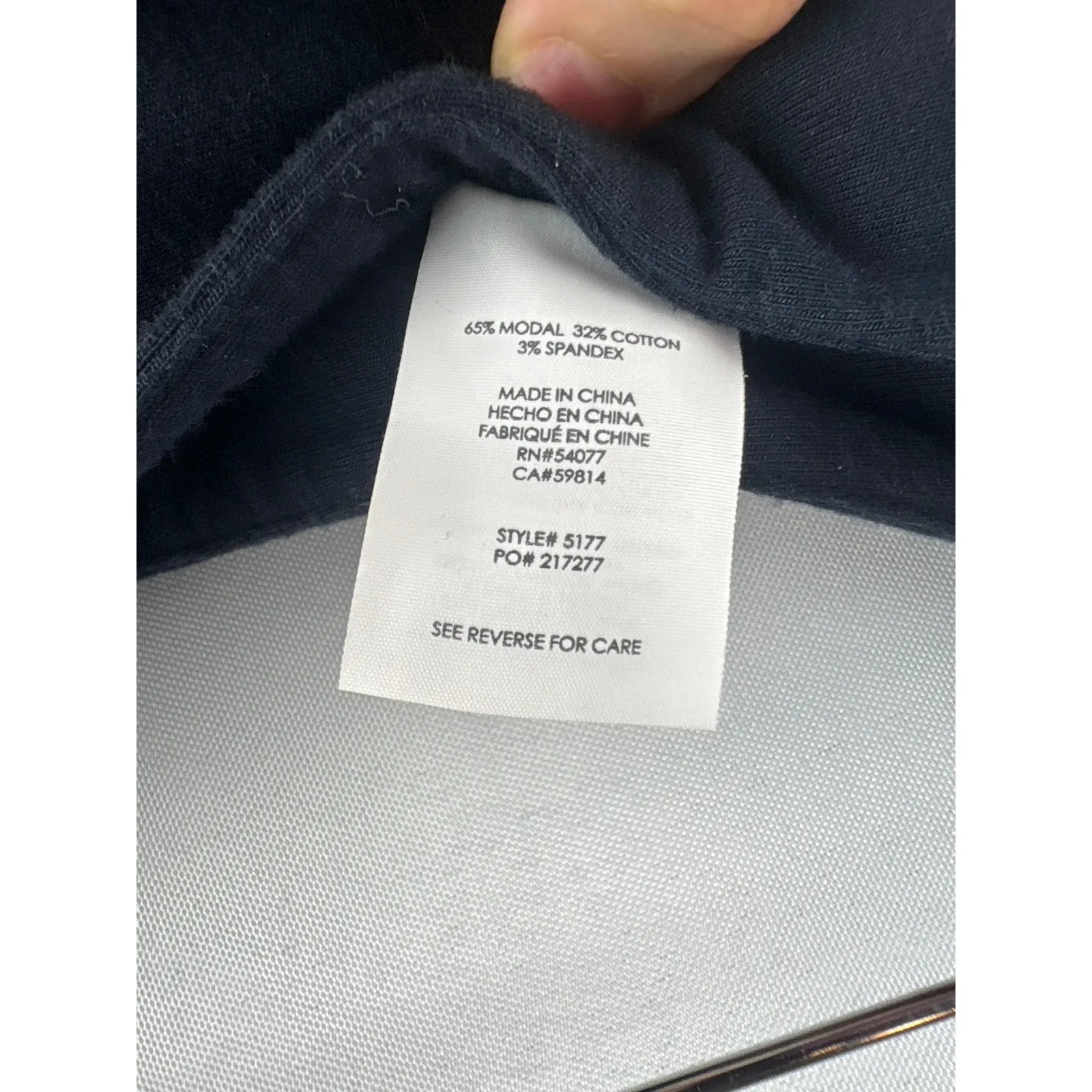 Women’s CAbi Size 14 Navy Blue Capri Pants - Image 5