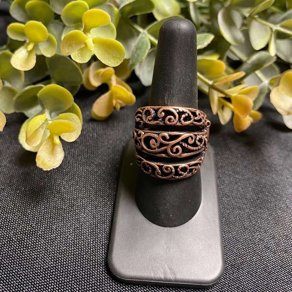 Frilled To Be Here Copper Ring (99) - Image 3
