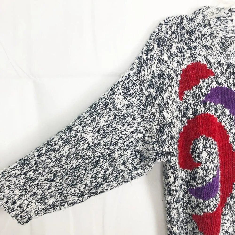 Vintage Victoria Jones Womens Sweater Medium Retro Chunky Career Workwear Black - Image 6