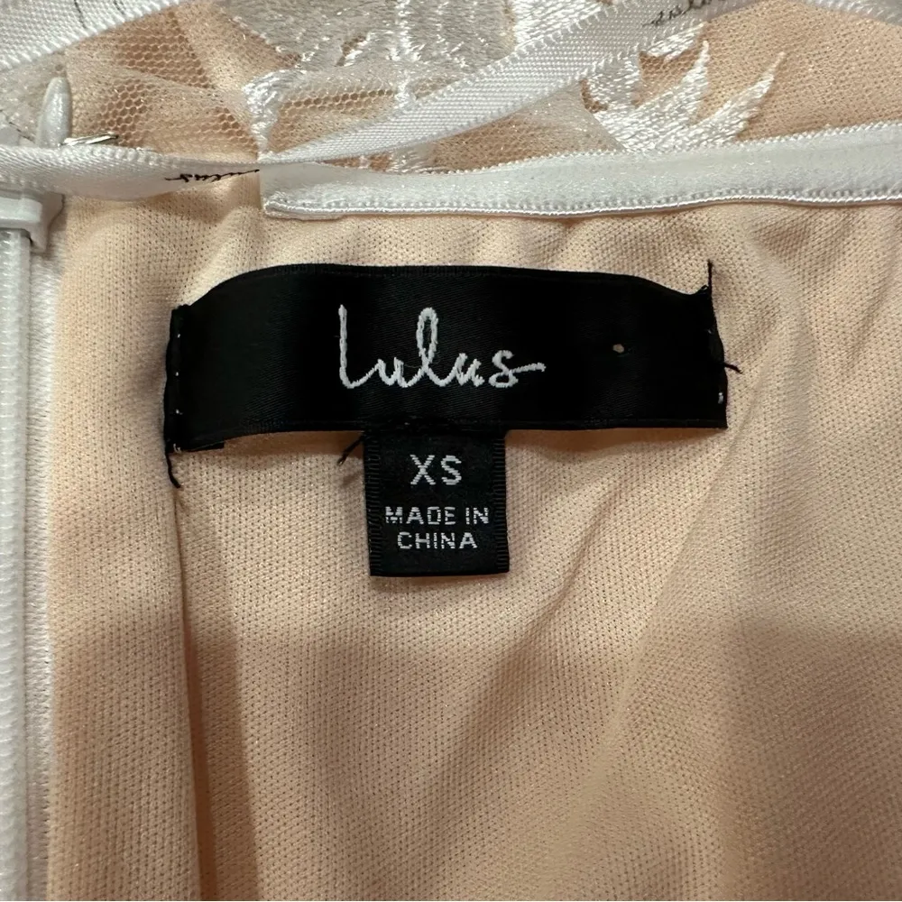 Lulus Love Will Find a Way Strapless Gown XS NWOT - Image 7