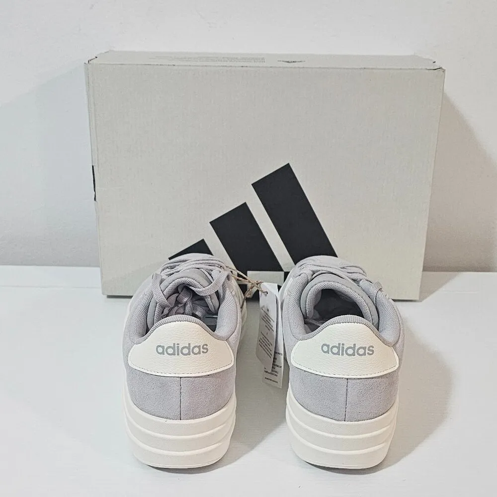 Adidas  VL Court Bold / Grey Off White / Women's Sneakers Size 8.5 - IF9784 - Image 5