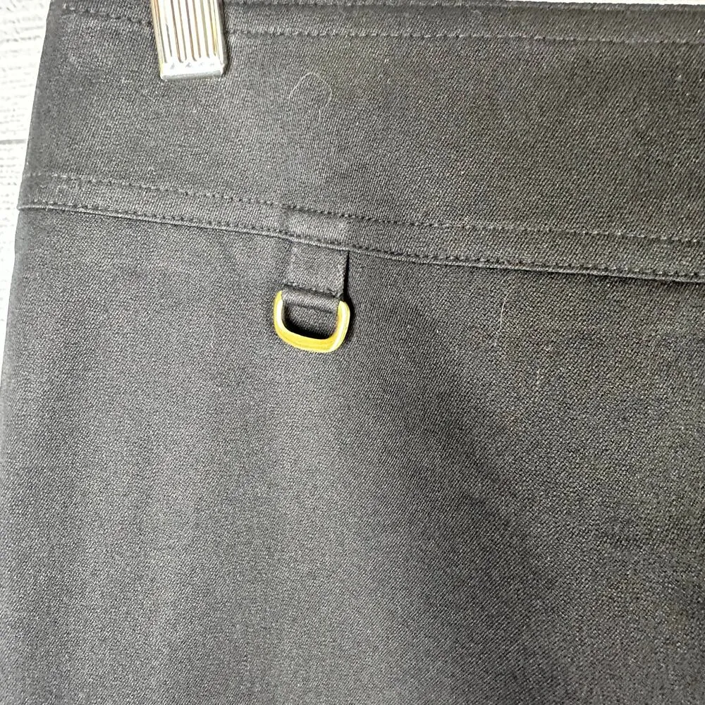 Dana Buchman Womens size 8 Pencil Skirt Black New With Slit 3449297 - Image 7