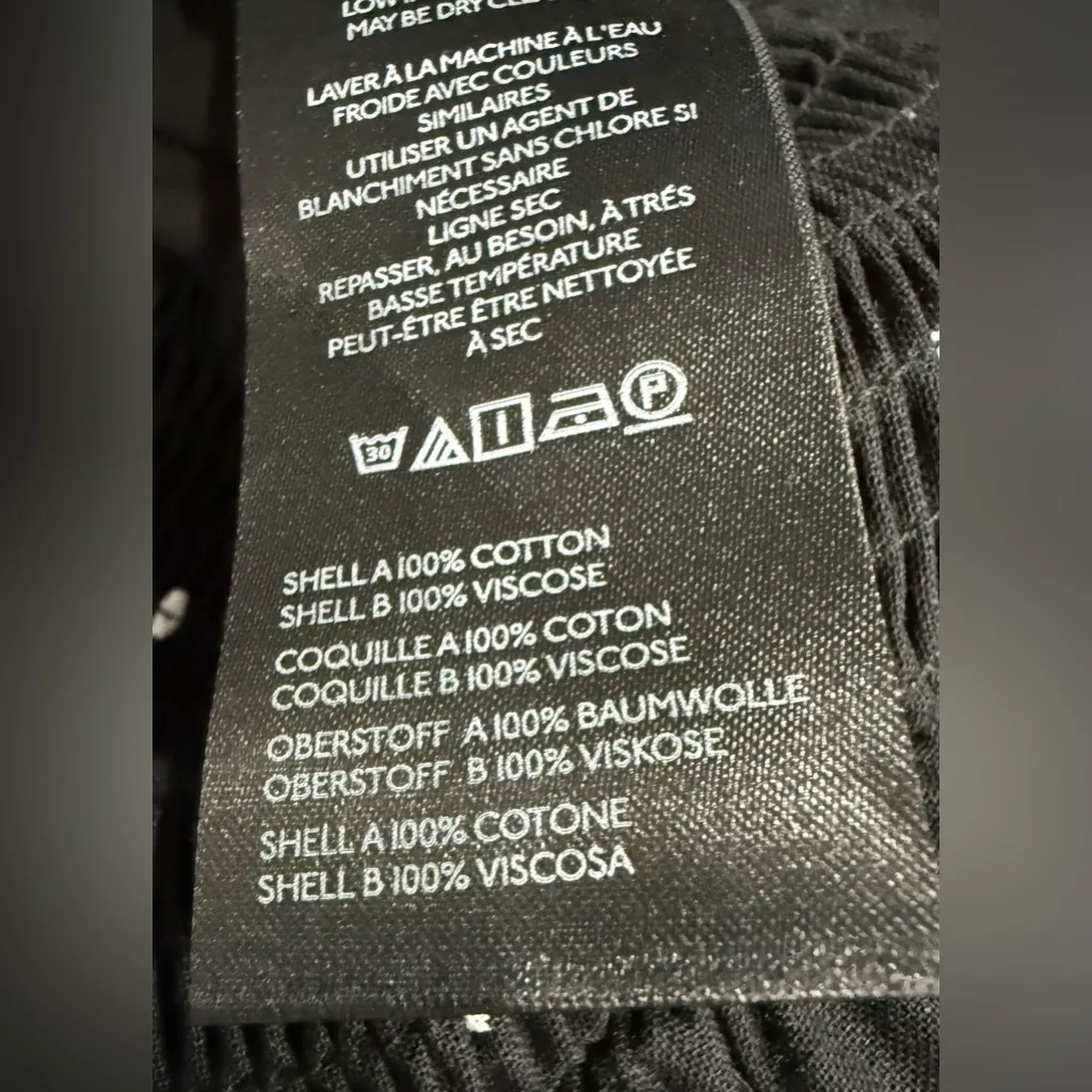 NWT Anthropologie‎ Maeve Black Smocked Bloomers Shorts Boho Coquette Size Small - Image 6