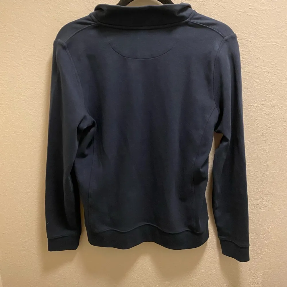 Vineyard Vines Navy Long Sleeve 1/4 Zip Pullover Sweatshirt. NWOT - Image 7