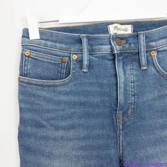 NEW Madewell Petite Cali Demi-Boot Jeans in‎ Bodney Wash, P29 - Image 14