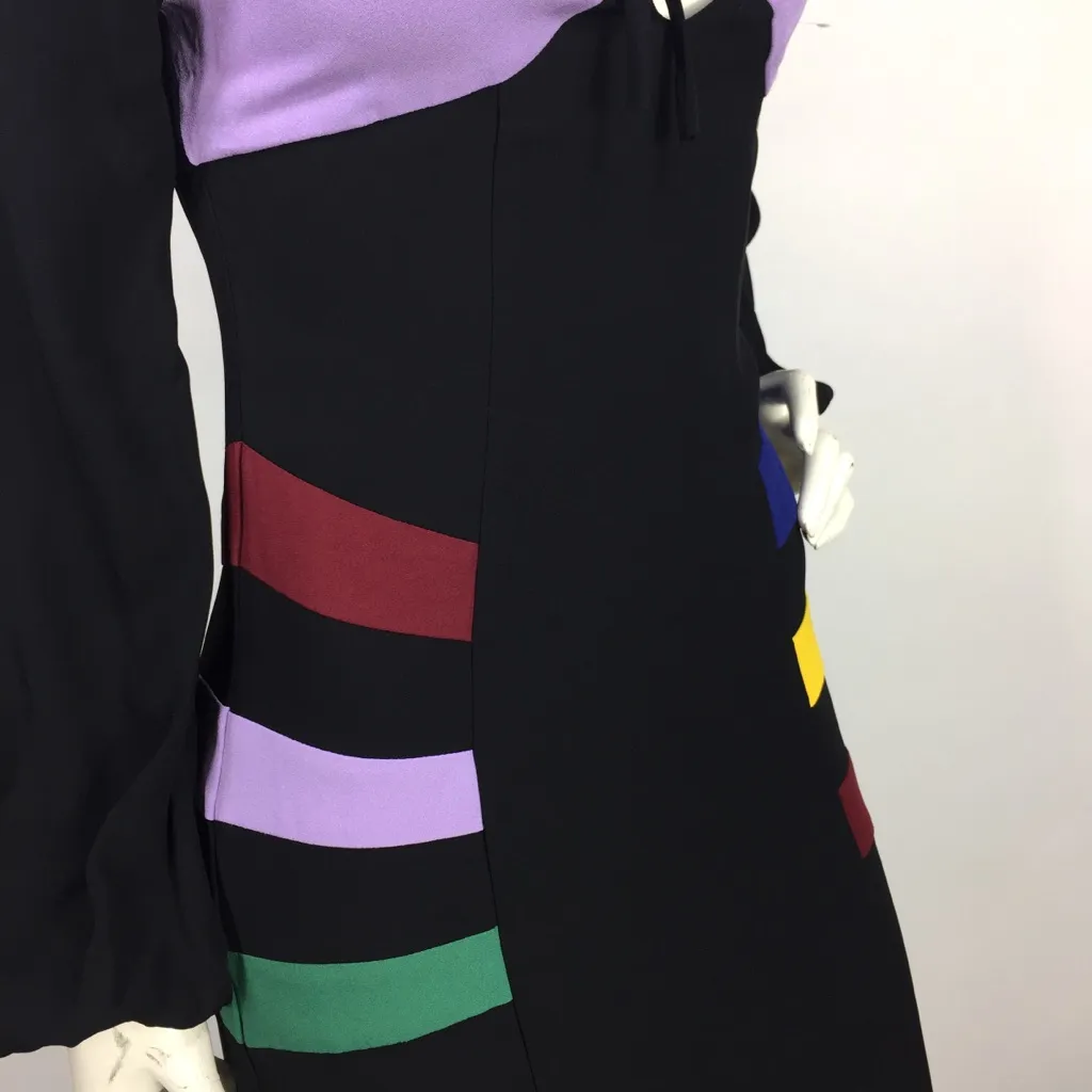 Staud Pacha Dress Colorblock Gown 2 - Image 8