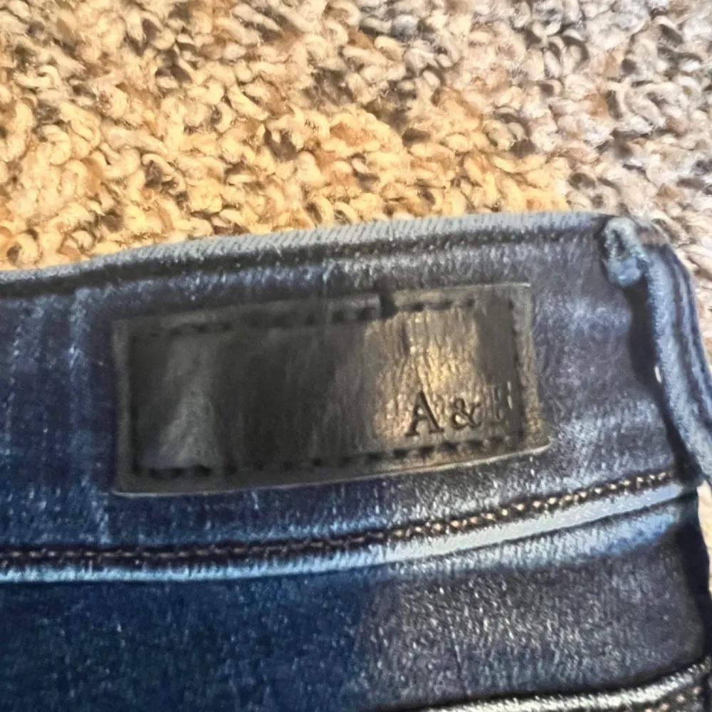 Abercrombie & Fitch Simone High Rise Super Skinny Dark‎ Wash Jeans 25 0s - Image 7