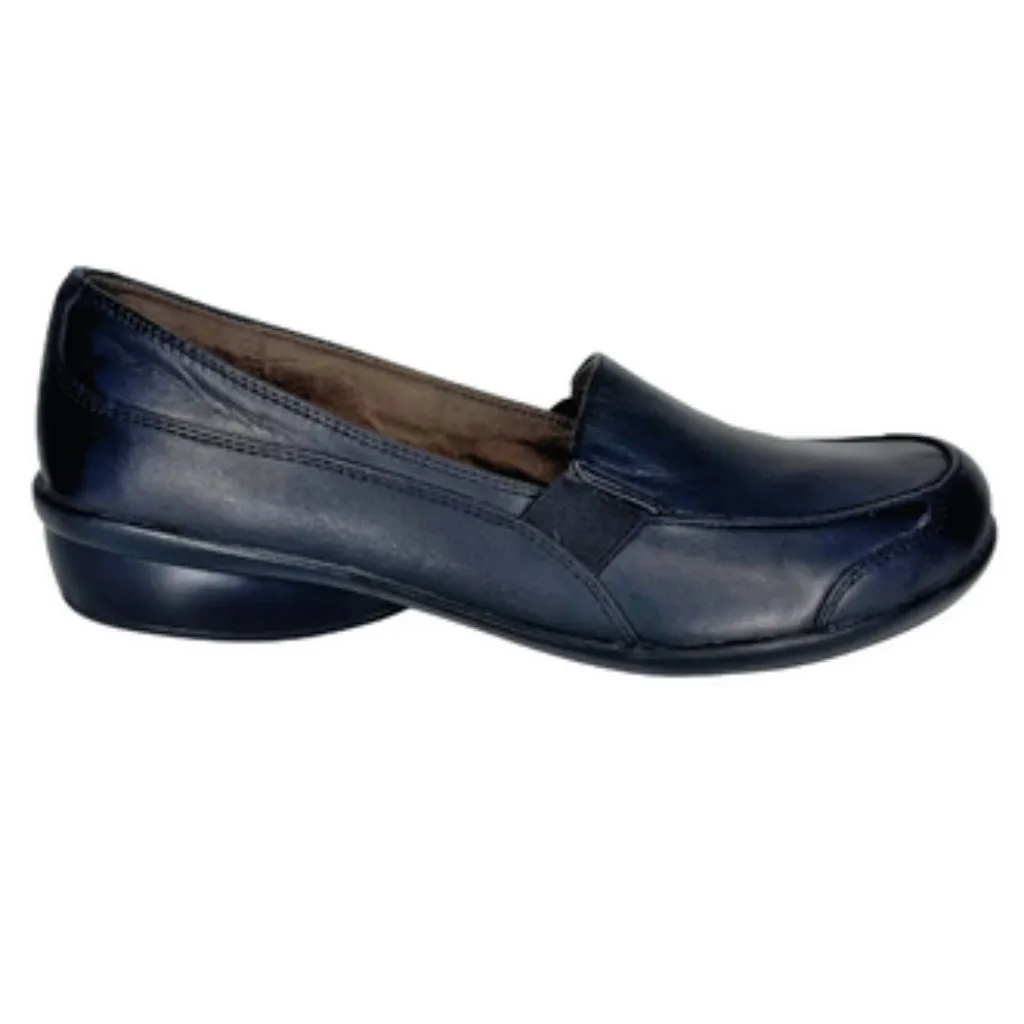 Naturalizer Women's Carryon Black Leather Comfort Slip-On Size 8W - Image 4