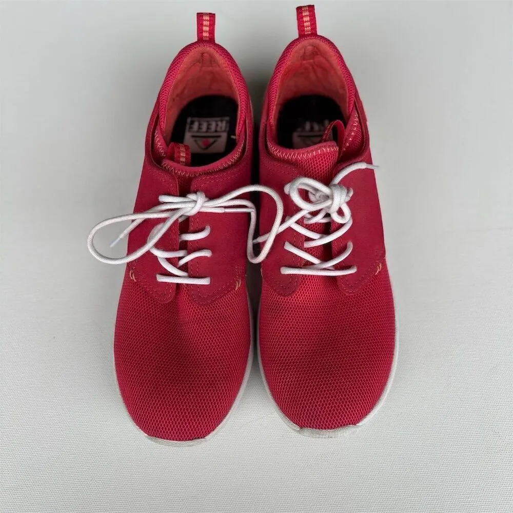 Reef Women's Low-Top Sneakers Red Size 8 Lightweight Breathable Casual - Image 7