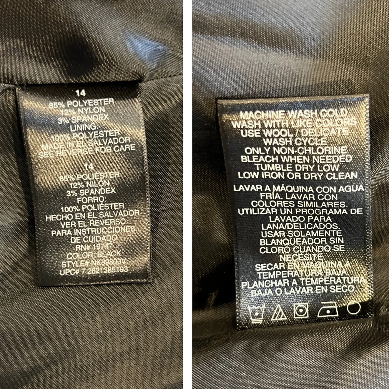 Norma Kamali Single Breasted Corduroy Jacket Size 14 - Image 7