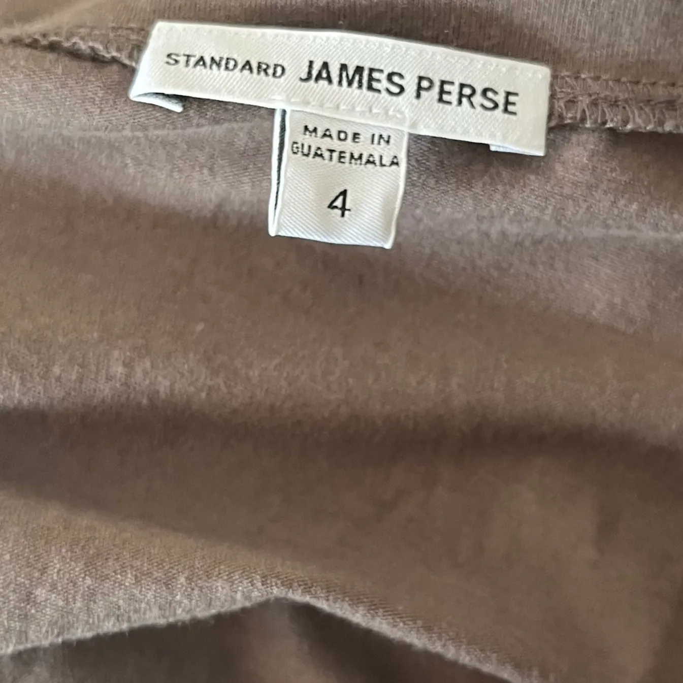 James Perse Standard‎ Sz 4 XL V Neck T Shirt Dress Casual Comfortable - Image 5