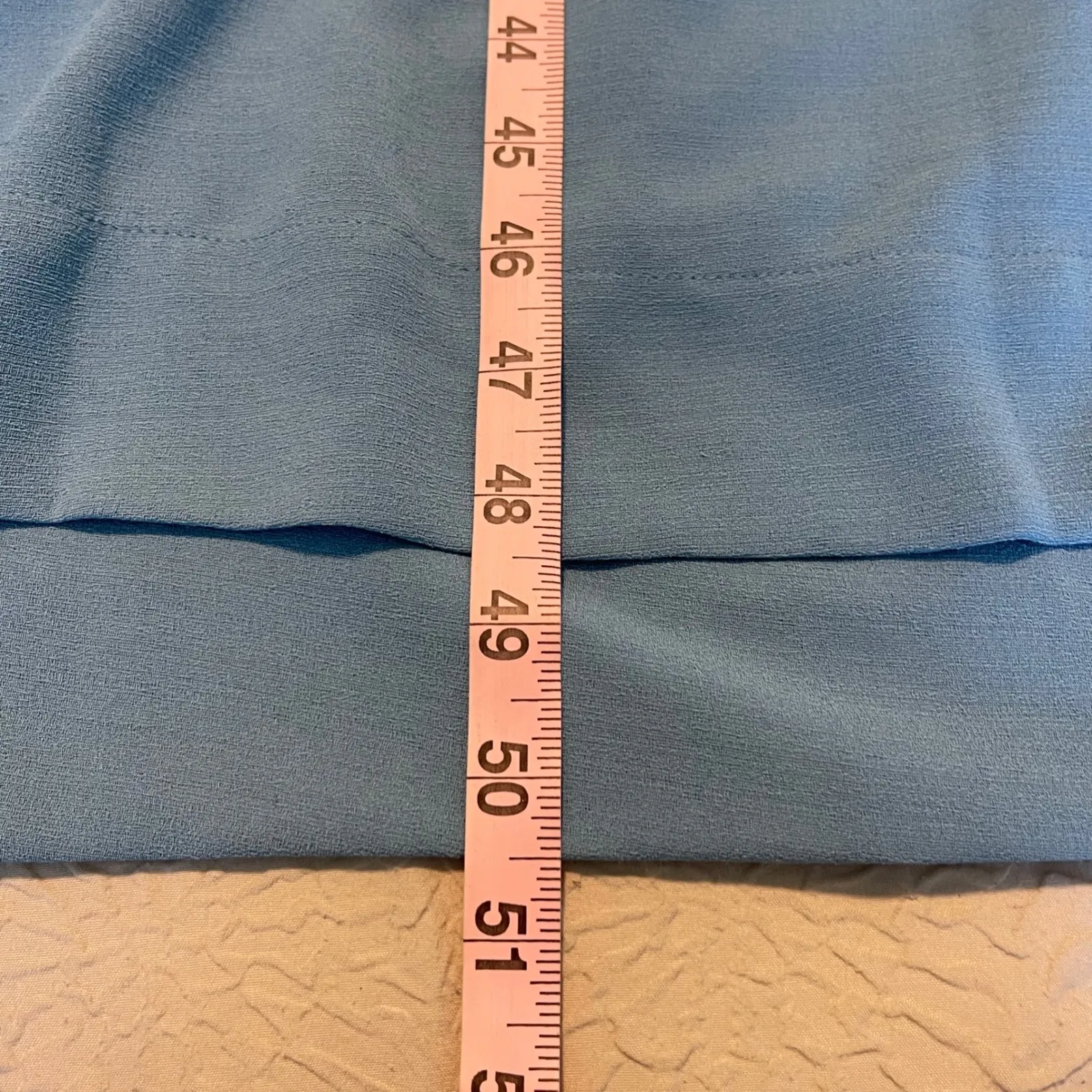 Prologue Women's Dress Size Small Blue V‎ Neck Midi Cap Sleeve Casual - Image 8