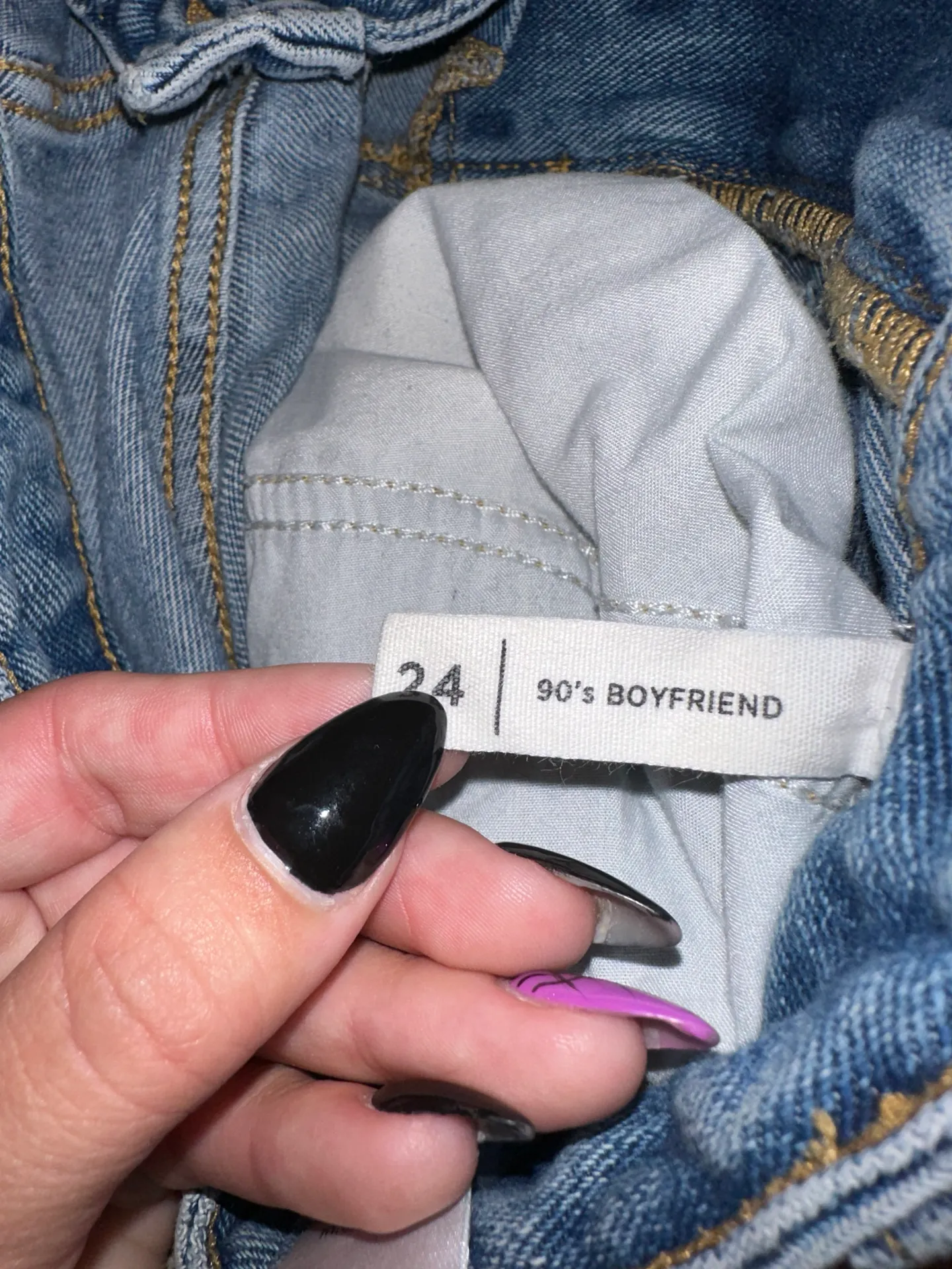 90s Boyfriend Jeans - Image 3