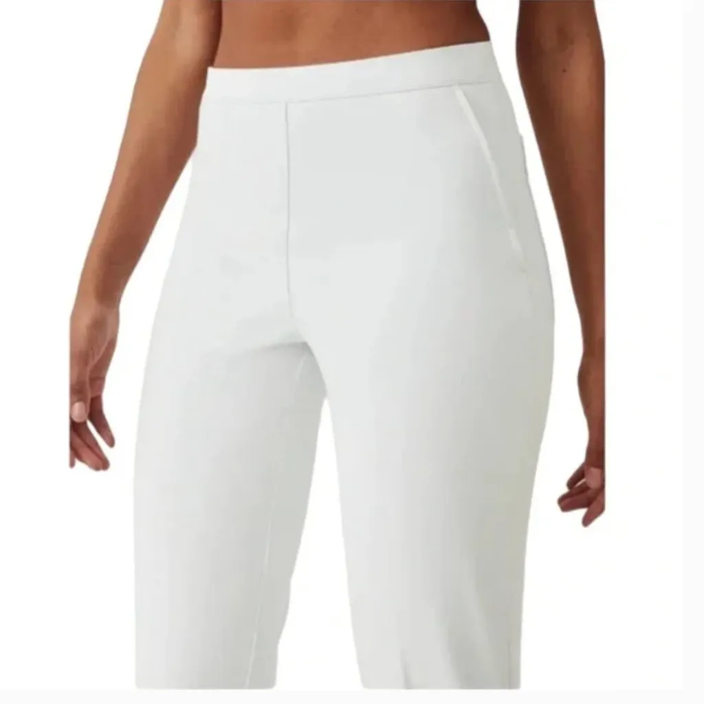 NWT SPANX On-the-Go Ankle Slim Straight Pants  Classic White - Image 5