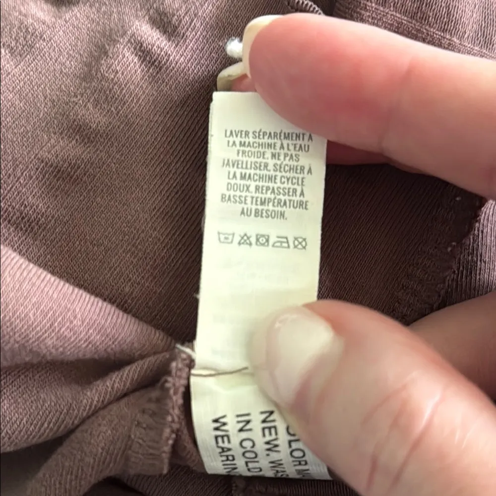 aerie offline Size Extra Small XS Women's Teen Girl Brown Ribbed Tank Top - Image 6