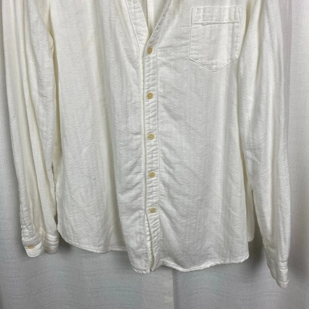 CP Shades White Cotton Button Up Shirt Sz.L - Image 3