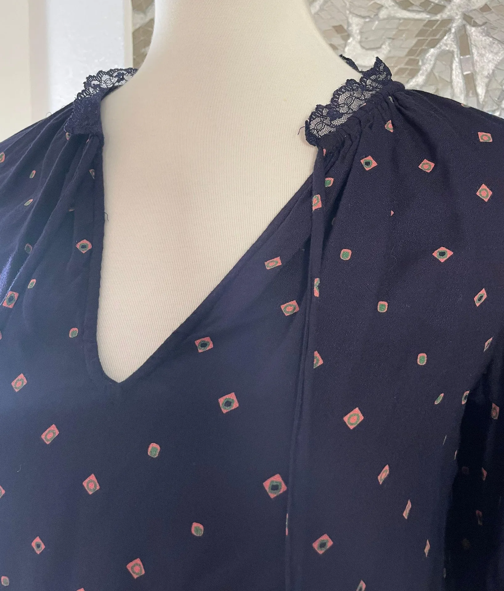 Blue Design Top - Image 4