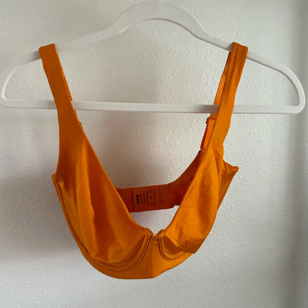 CUUP THE SCOOP Orange Bra. We Support You!! Size undefined - Image 2