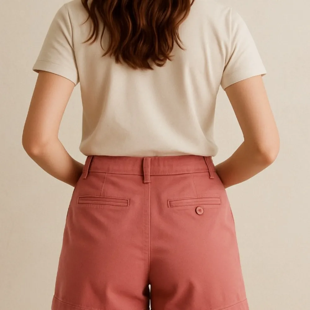 J. Crew Cream Fitted Skorts - Image 2