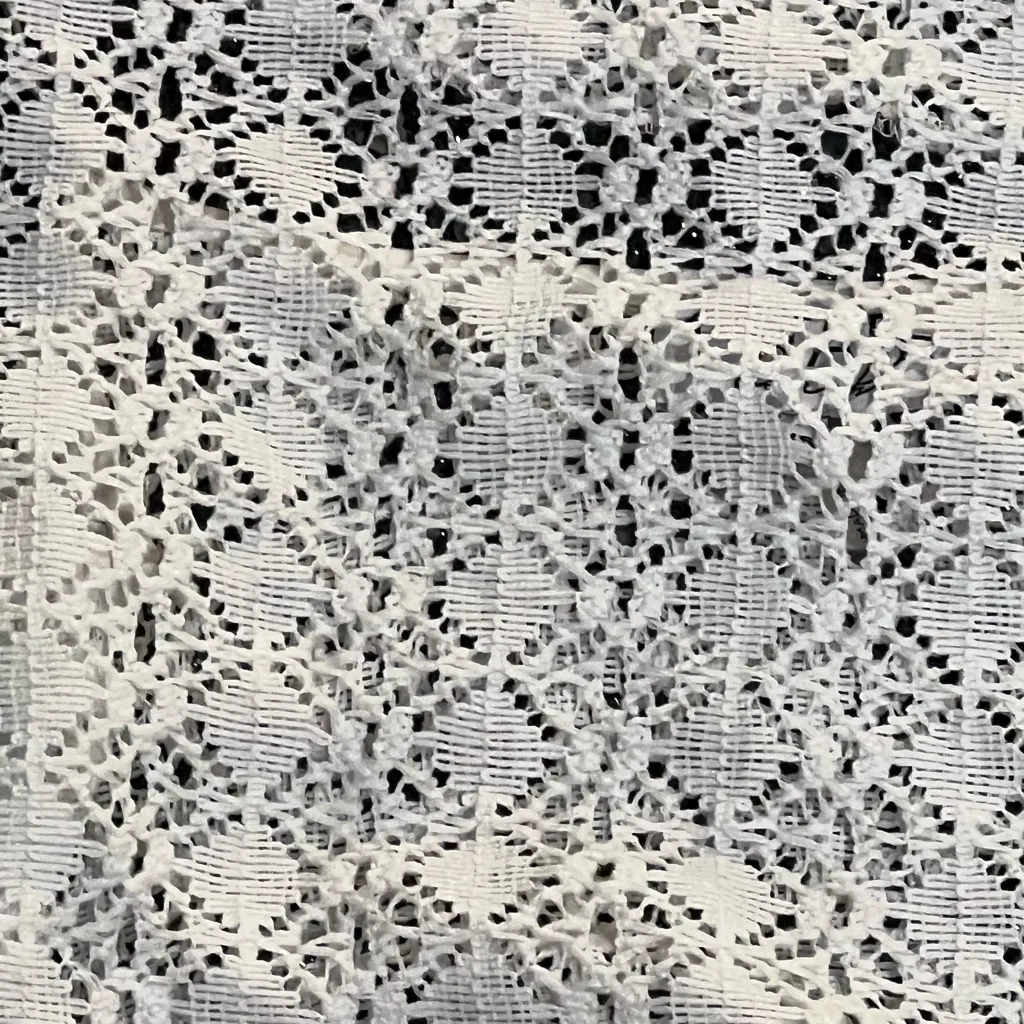 1.STATE White Cover Up Crochet Convertible Tank Dress XS - Image 4