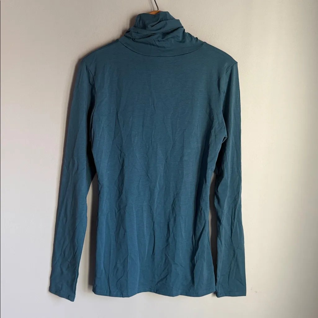 NEW PERUVIAN CONNECTION MAJOLICA EXTREME T-NECK MEDIUM - Image 3