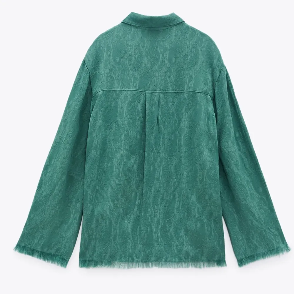 NWT ZARA Jacquard Blouse - Image 7