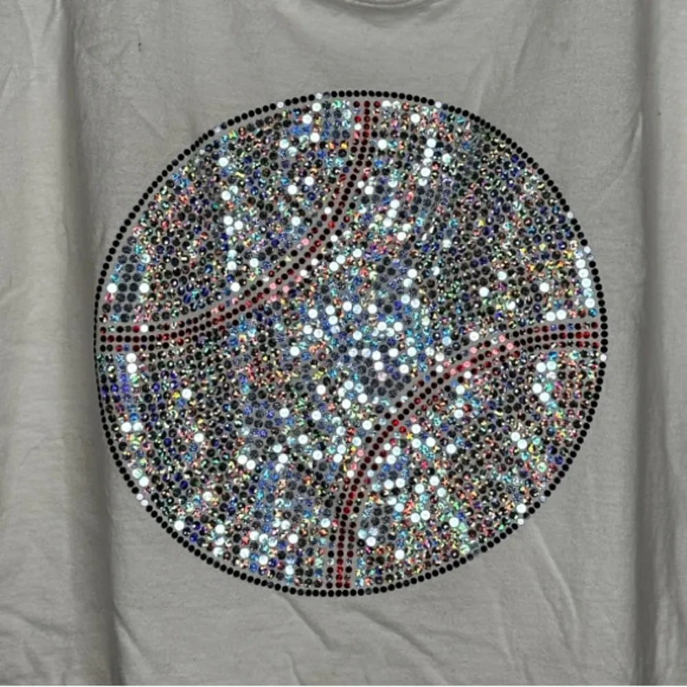 Glitsy Baseball Tank Top Size M - Image 7