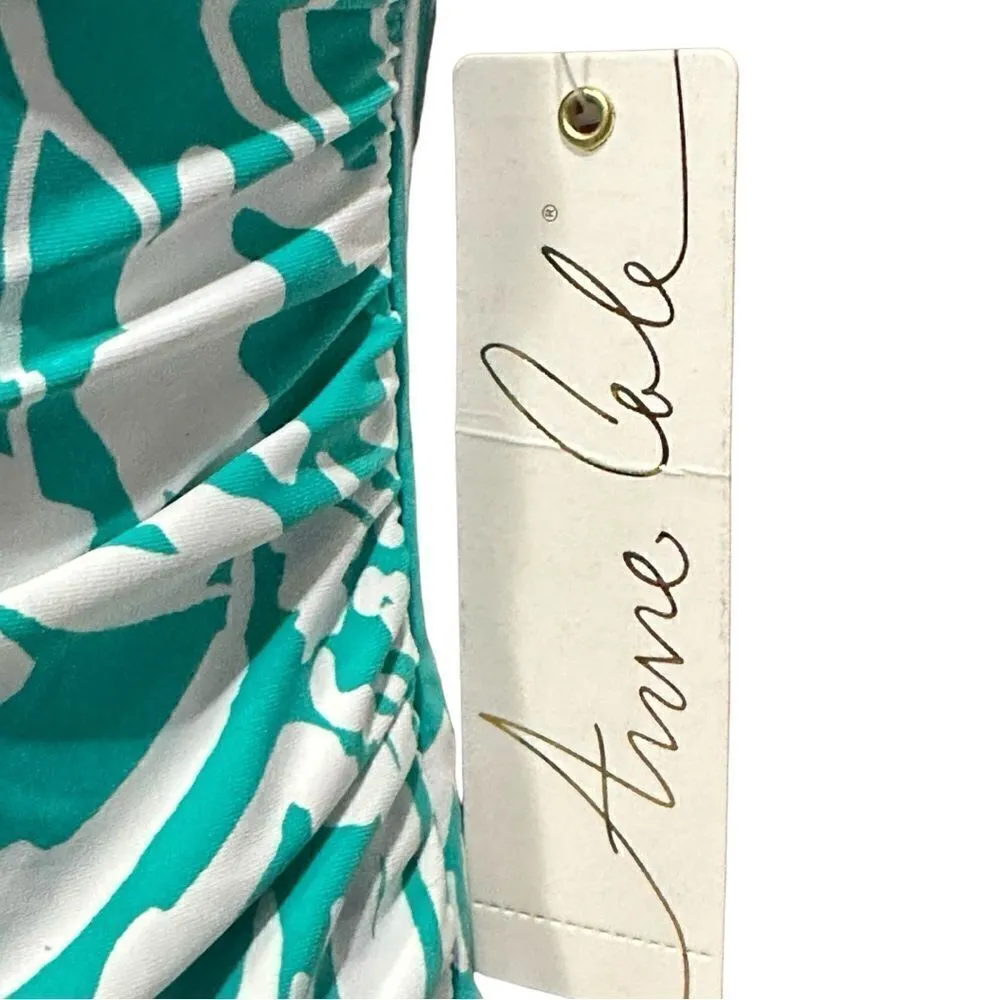 Anne Cole Floral Halter Tankini  Size Medium - Image 4