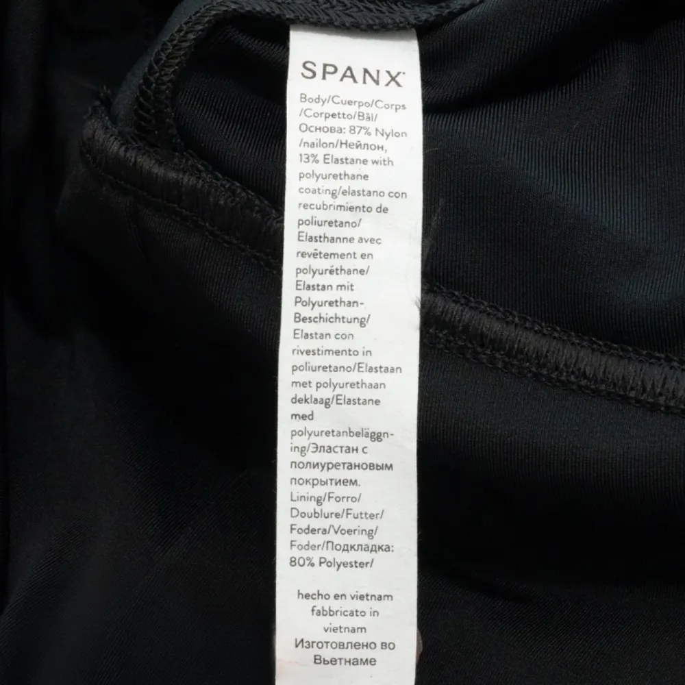 Spanx Faux Leather Leggings Black Size 1X - Image 7