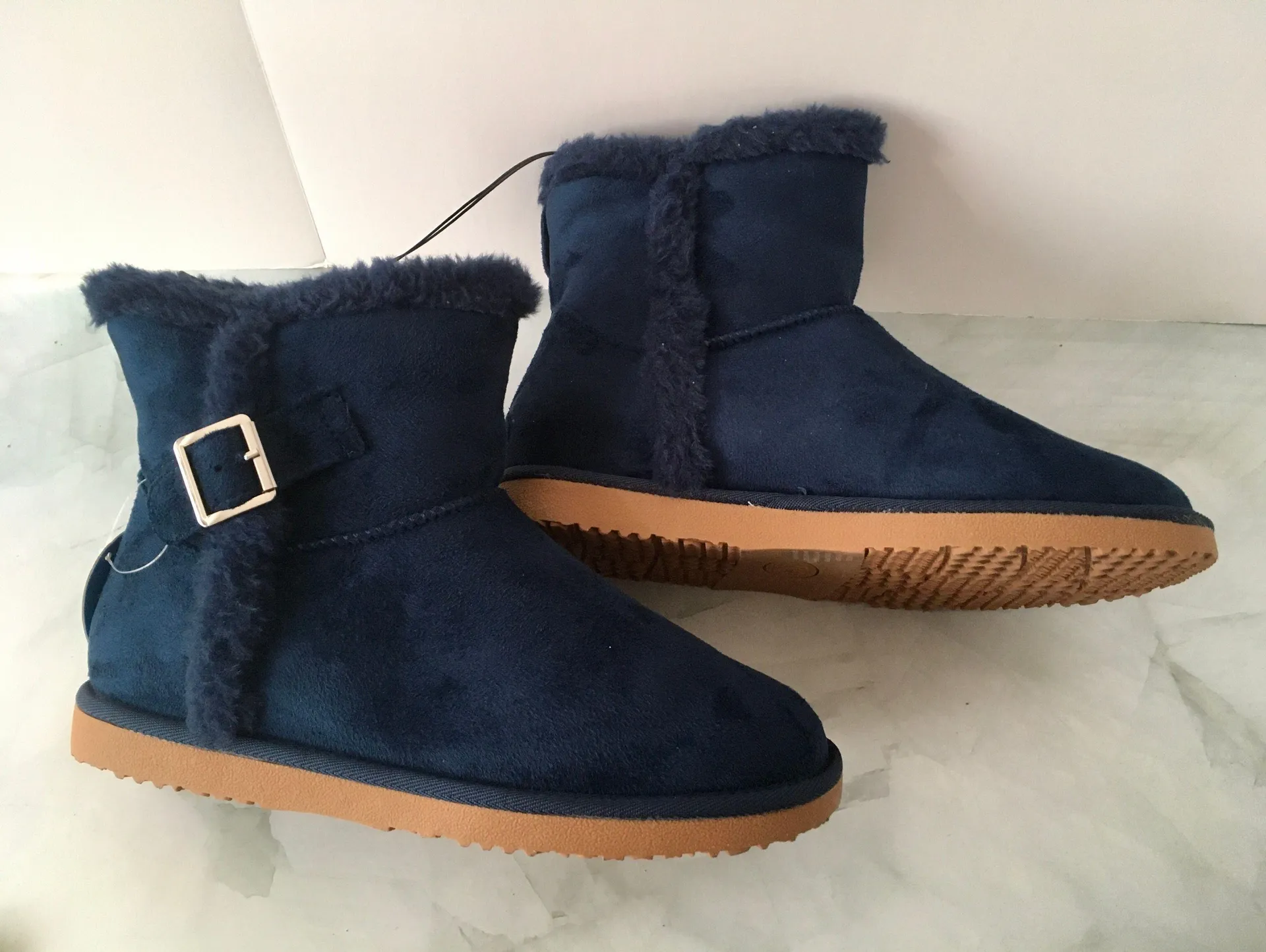 Winter Boots, Size 9 Blue - Image 2