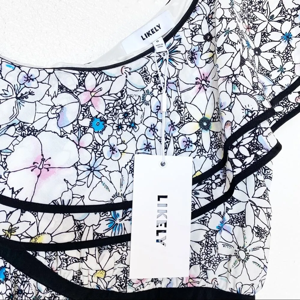 Likely Contour Daisy Delbarton Dress Size 0 - Image 5